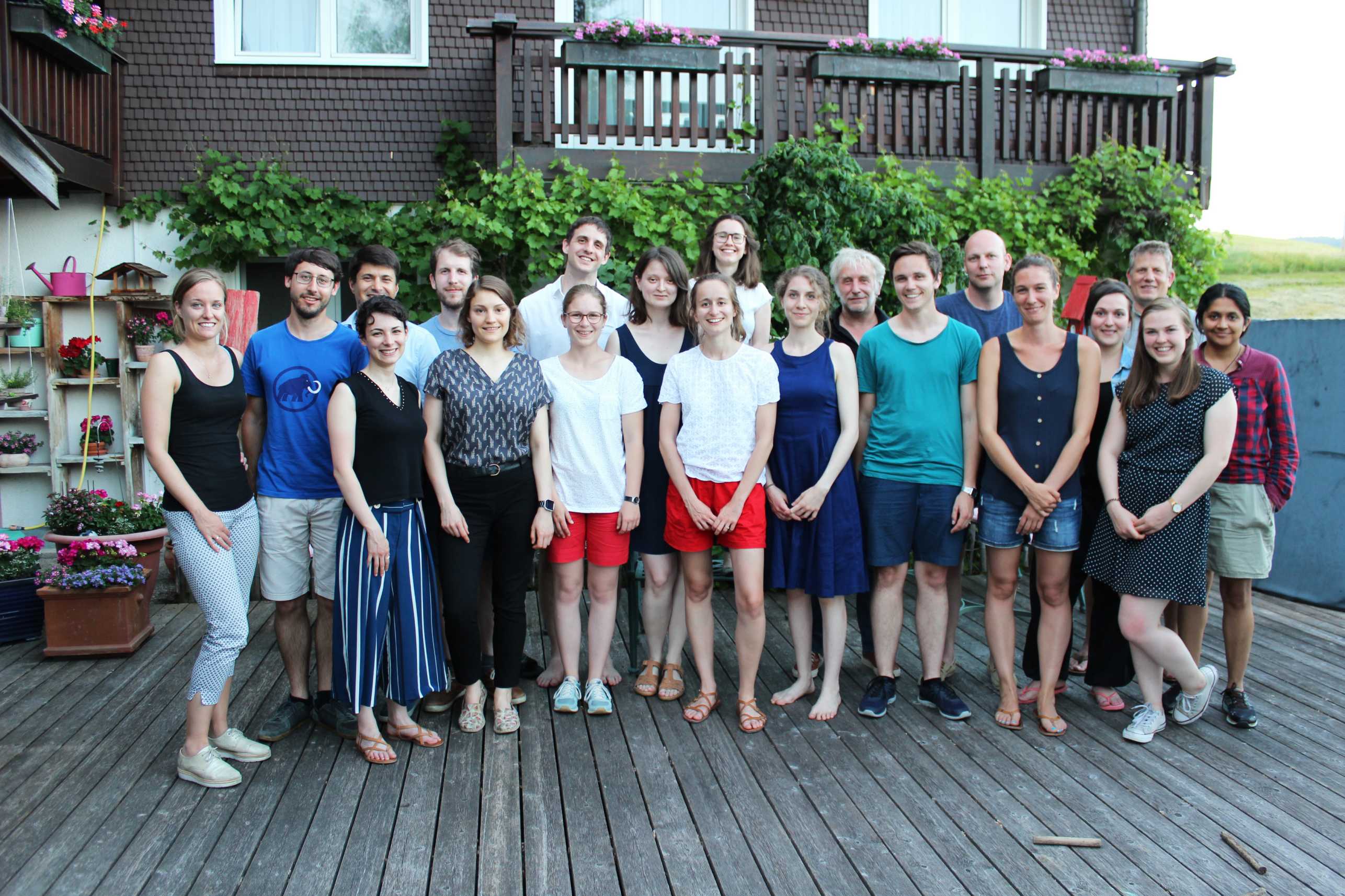 Computational Systems Biology group at the 2019 retreat.
