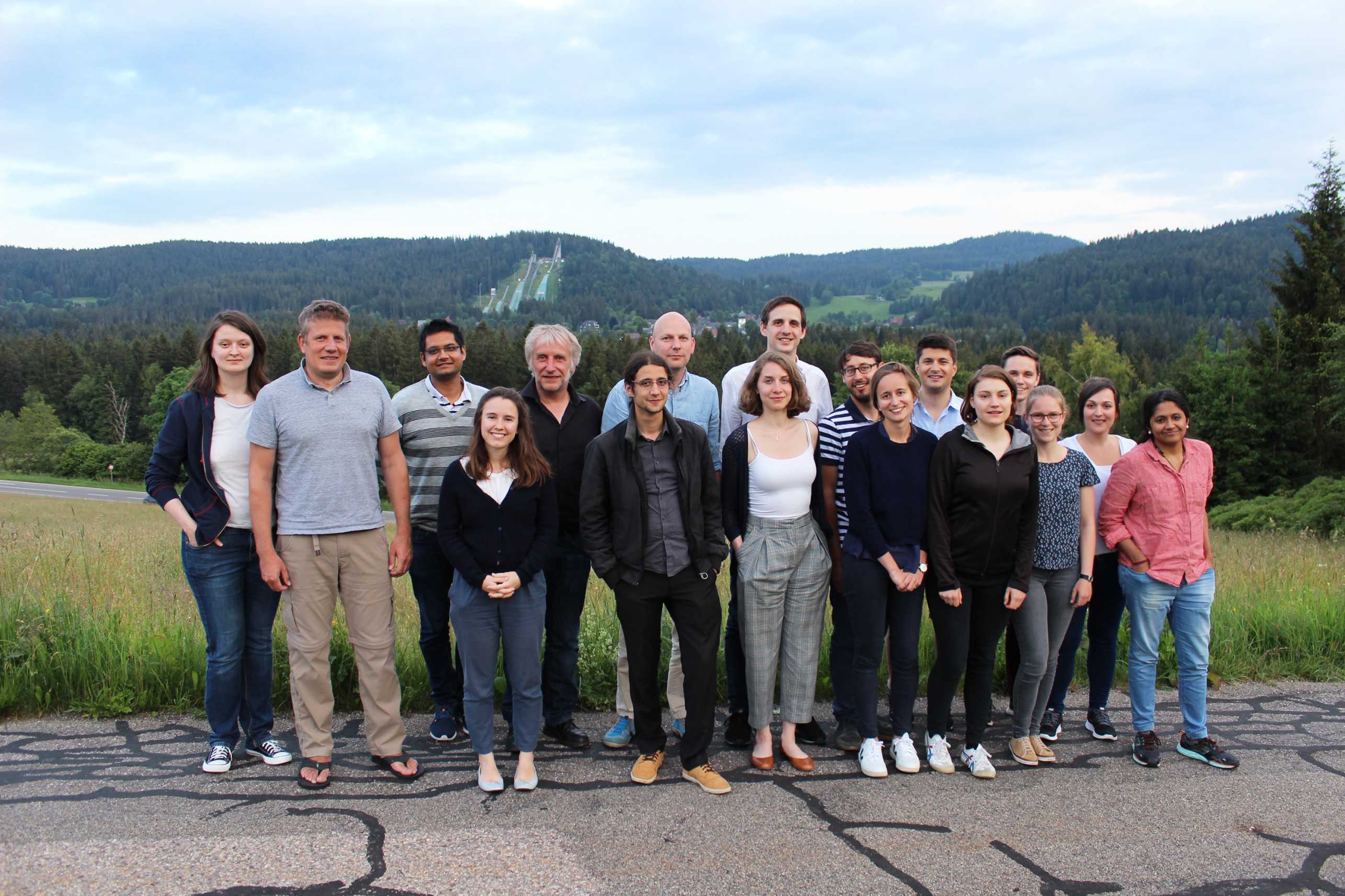Computational Systems Biology group at the 2018 retreat.