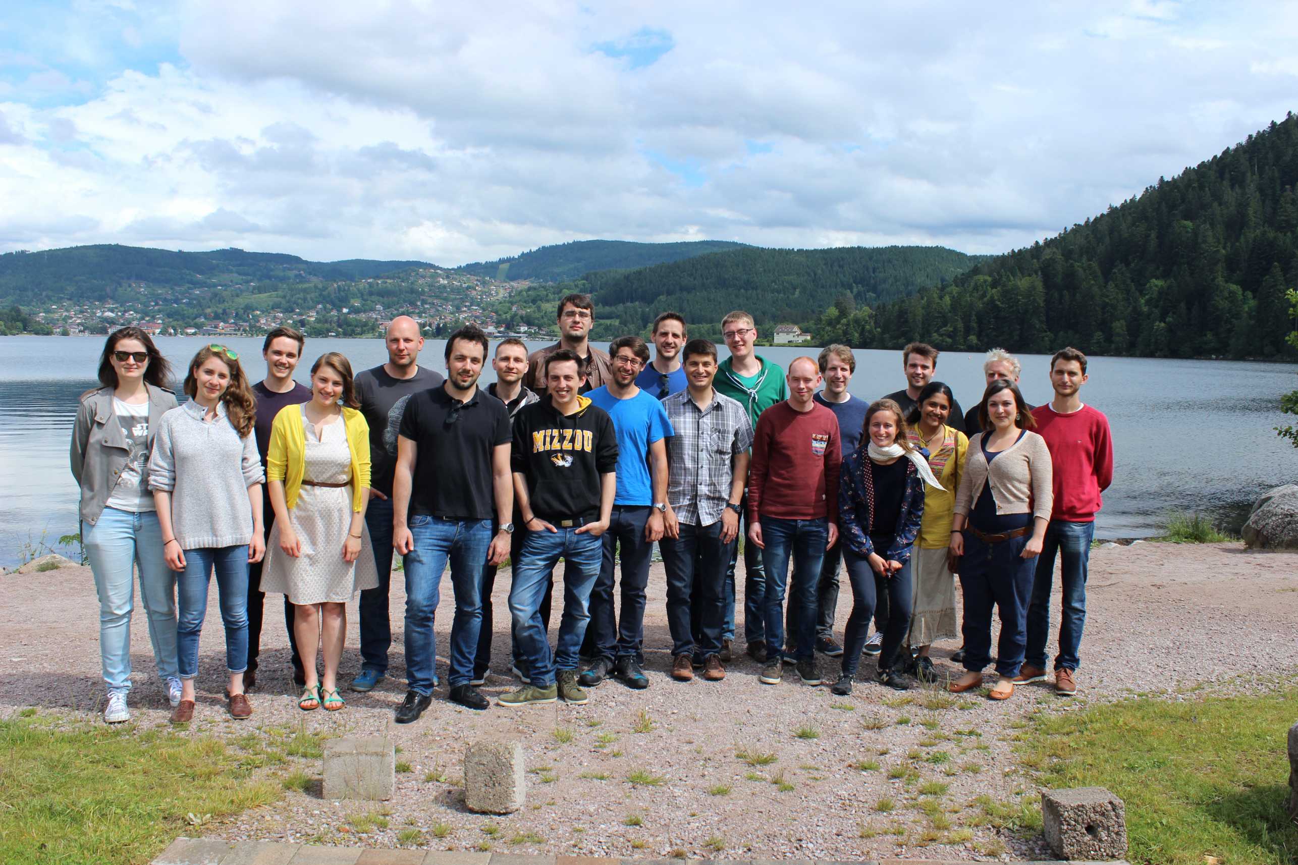 Computational Systems Biology group at the 2017 retreat.